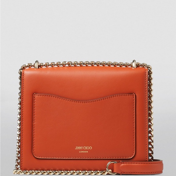 Jimmy Choo Avenue Quad Leather Shoulder bag - Picture 6 of 9